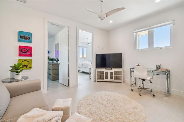Bedroom, Home Office, Interior, Recessed Lighting
