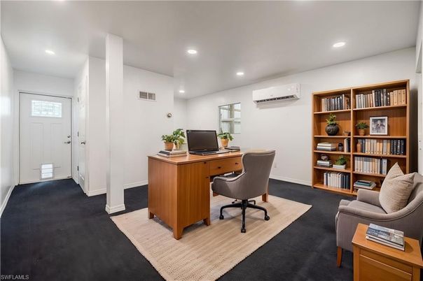 Home Office, Interior, Recessed Lighting