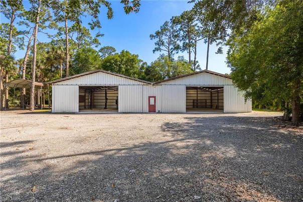Backyard, Detached Garage, Exterior