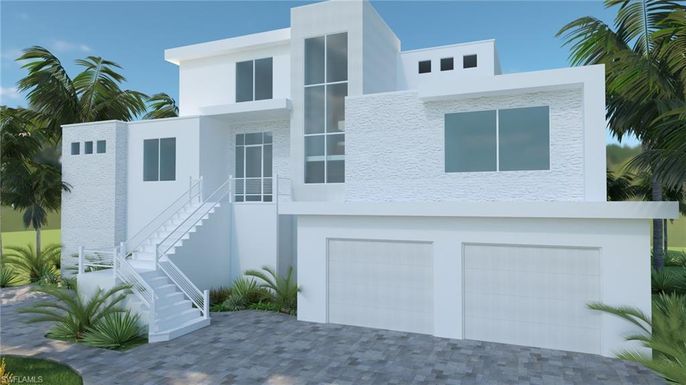 Attached, Exterior, Facade, Modern
