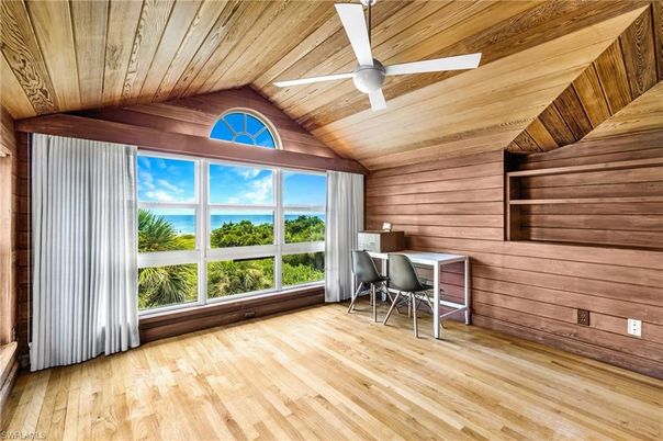 Home Office, Interior, Water, Wooden Ceilings, Wood Texture Flooring, Wooden Walls