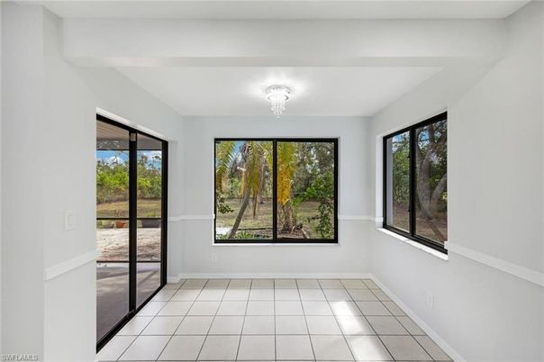 Empty room, Interior