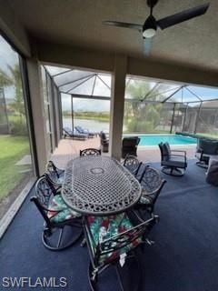 Glass Ceilings, Interior, Pool, Sun Room