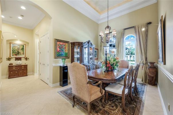 Chandelier, Dining room, Interior, Recessed Lighting