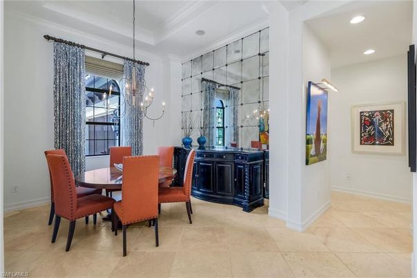 Chandelier, Dining room, Interior, Pendant Lights, Recessed Lighting