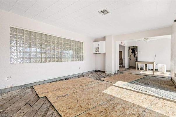 Empty room, Interior, Wood Texture Flooring