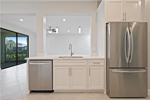 Interior, Kitchen, Recessed Lighting, Stainless Steel Appliances