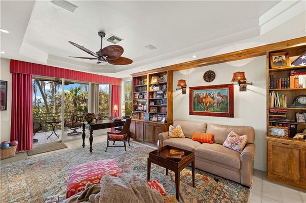 Home Office, Interior, Living room, Recessed Lighting