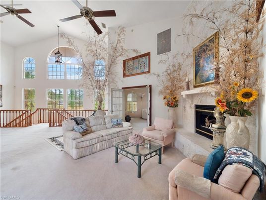 Fireplace, Interior, Living room, Pendant Lights
