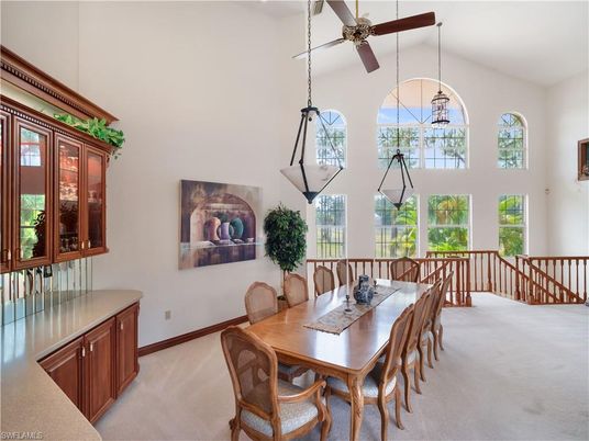 Dining room, Interior, Pendant Lights