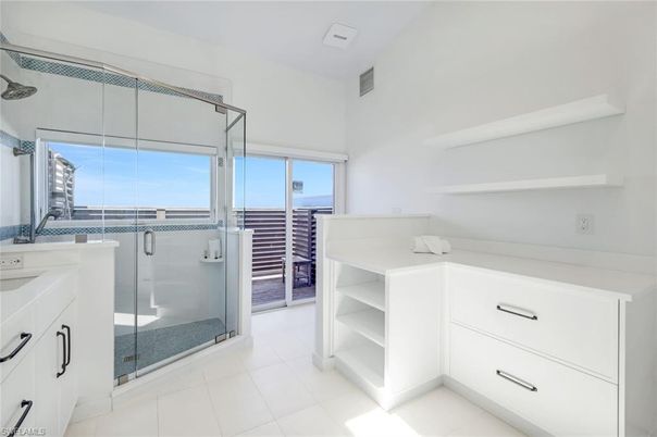 Bathroom, Glass Shower, Interior, Water