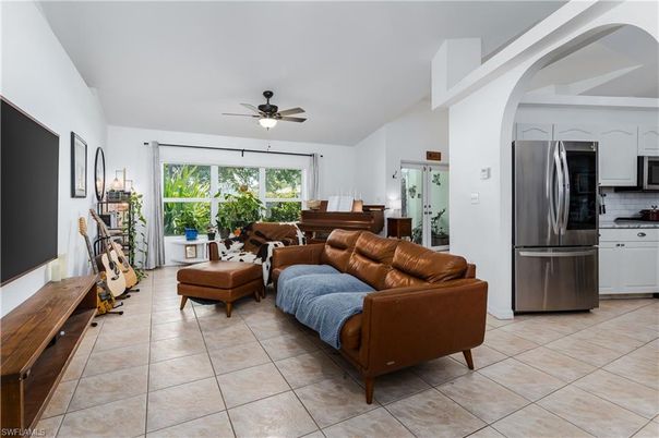 Interior, Kitchen, Living room