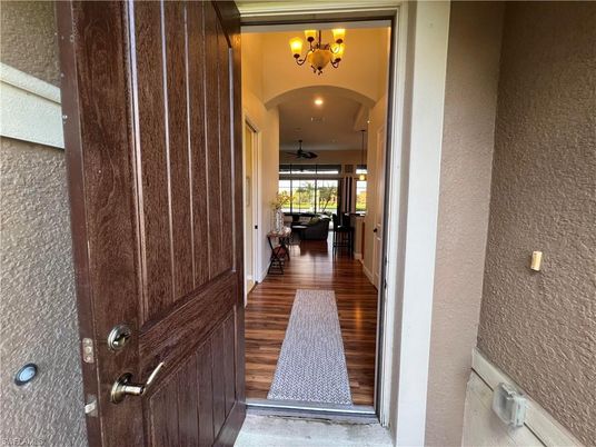 Chandelier, Interior, Recessed Lighting, Wood Texture Flooring