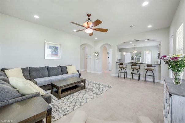 Interior, Kitchen, Living room, Pendant Lights, Recessed Lighting