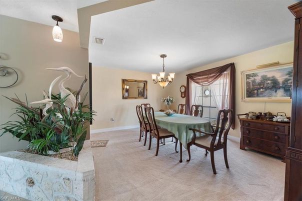 Chandelier, Dining room, Interior