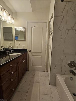 Bathroom, Dual Sink Vanities, Interior, Marble Walls