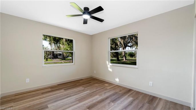 Empty room, Interior, Wood Texture Flooring