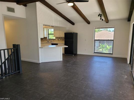 Bathroom, Empty room, Interior, Wooden Beams