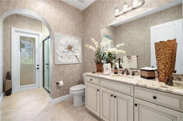 Bathroom, Glass Shower, Interior
