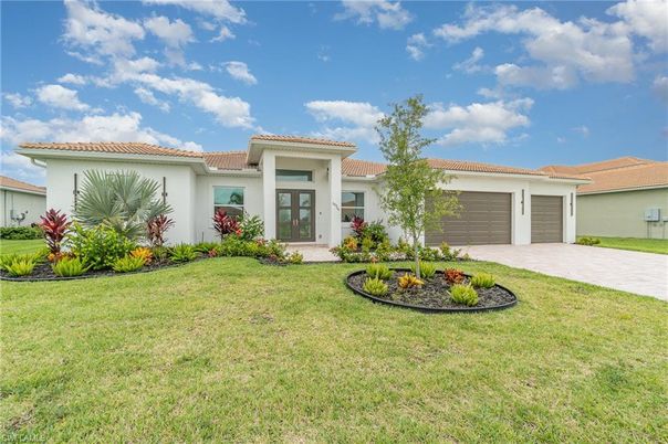 Attached, Backyard, Exterior, Facade, Spanish Mediterranean