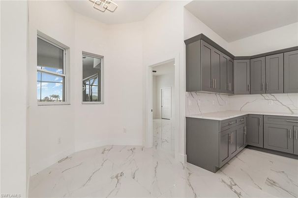 Interior, Kitchen, Marble, Marble Walls