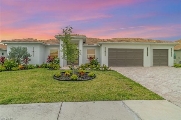 Attached, Backyard, Exterior, Facade, Mediterranean