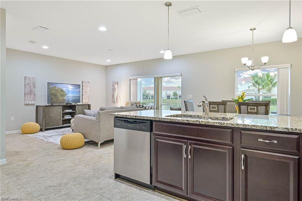 Interior, Kitchen, Living room, Pendant Lights, Recessed Lighting