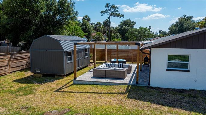 Backyard, Exterior