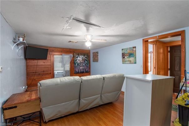 Home Theatre Room, Interior, Wood Texture Flooring