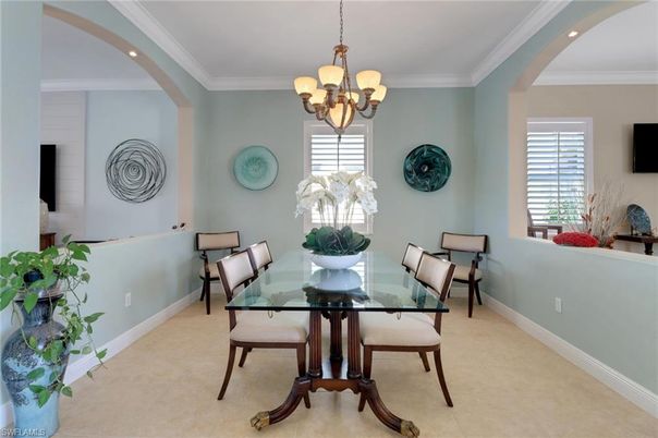 Chandelier, Dining room, Interior, Recessed Lighting