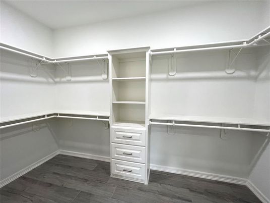 Interior, Walk-in Closets, Wood Texture Flooring