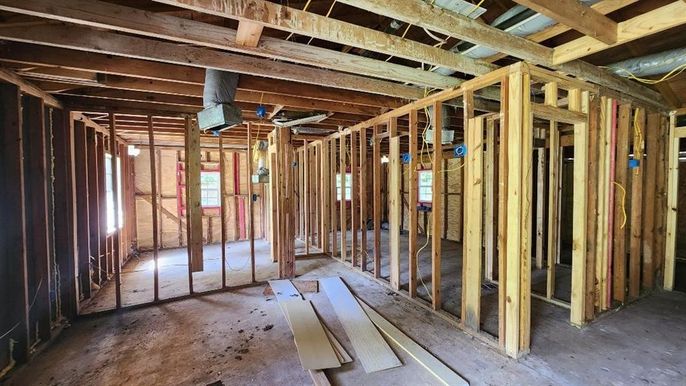 Interior, Wooden Beams