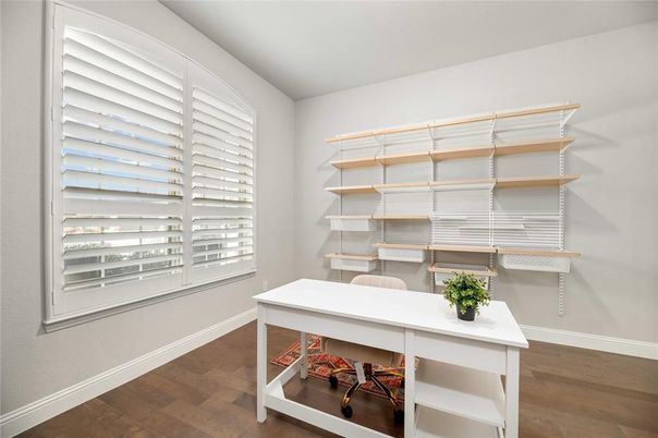 Home Office, Interior, Wood Texture Flooring