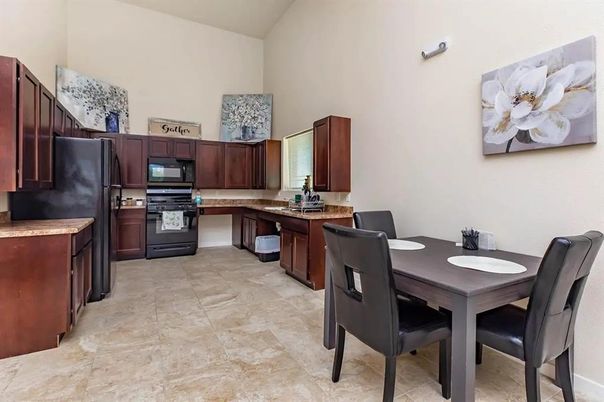 Dining room, Interior, Kitchen