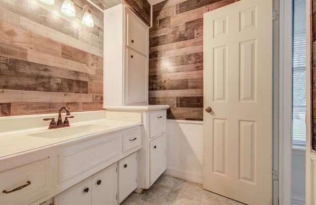 Bathroom, Interior, Wooden Walls