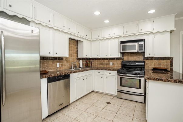 Interior, Kitchen, Recessed Lighting, Stainless Steel Appliances