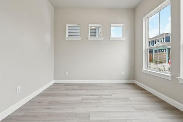 Empty room, Interior, Wood Texture Flooring