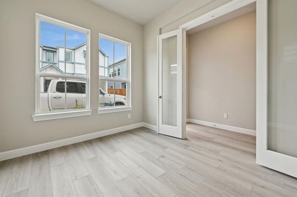 Empty room, Interior, Wood Texture Flooring