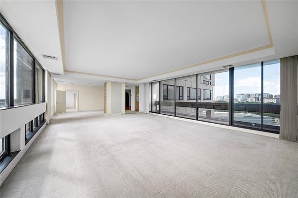 Empty room, Fireplace, Interior