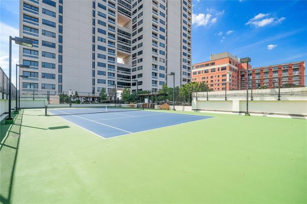 Exterior, Tennis Courts