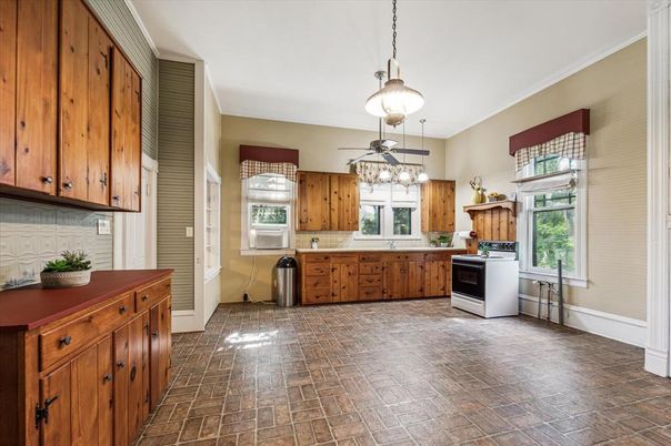 Interior, Kitchen, Pendant Lights