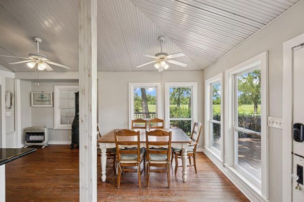 Dining room, Interior, Wood Texture Flooring