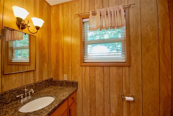 Bathroom, Interior, Wooden Walls