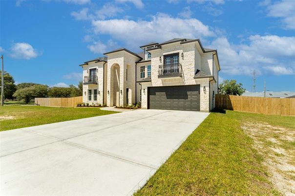 Attached, Backyard, Exterior, Facade, French Provincial