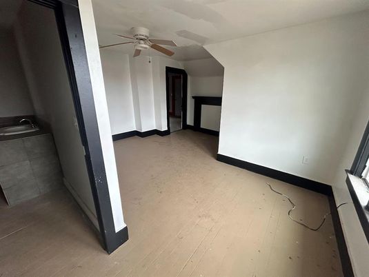 Empty room, Interior, Wood Texture Flooring