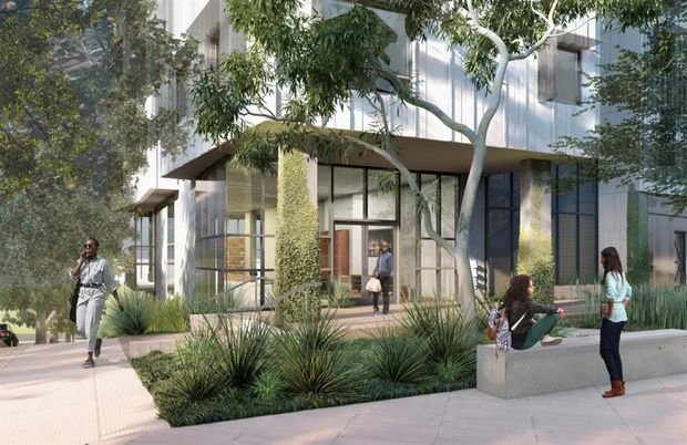 Exterior, Facade, Modern