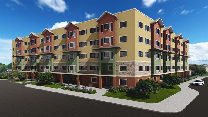 Exterior, Facade, Condo Building