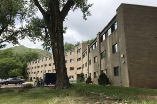 Exterior, Facade, Brick Facade, Condo Building