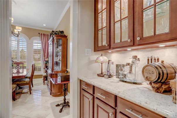 Dining room, Interior, Recessed Lighting