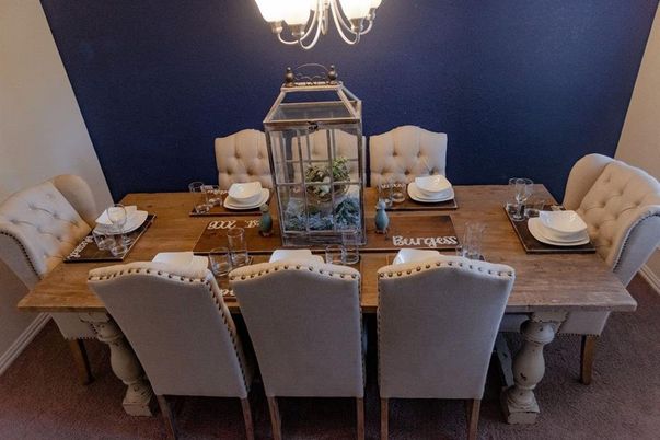 Chandelier, Dining room, Interior